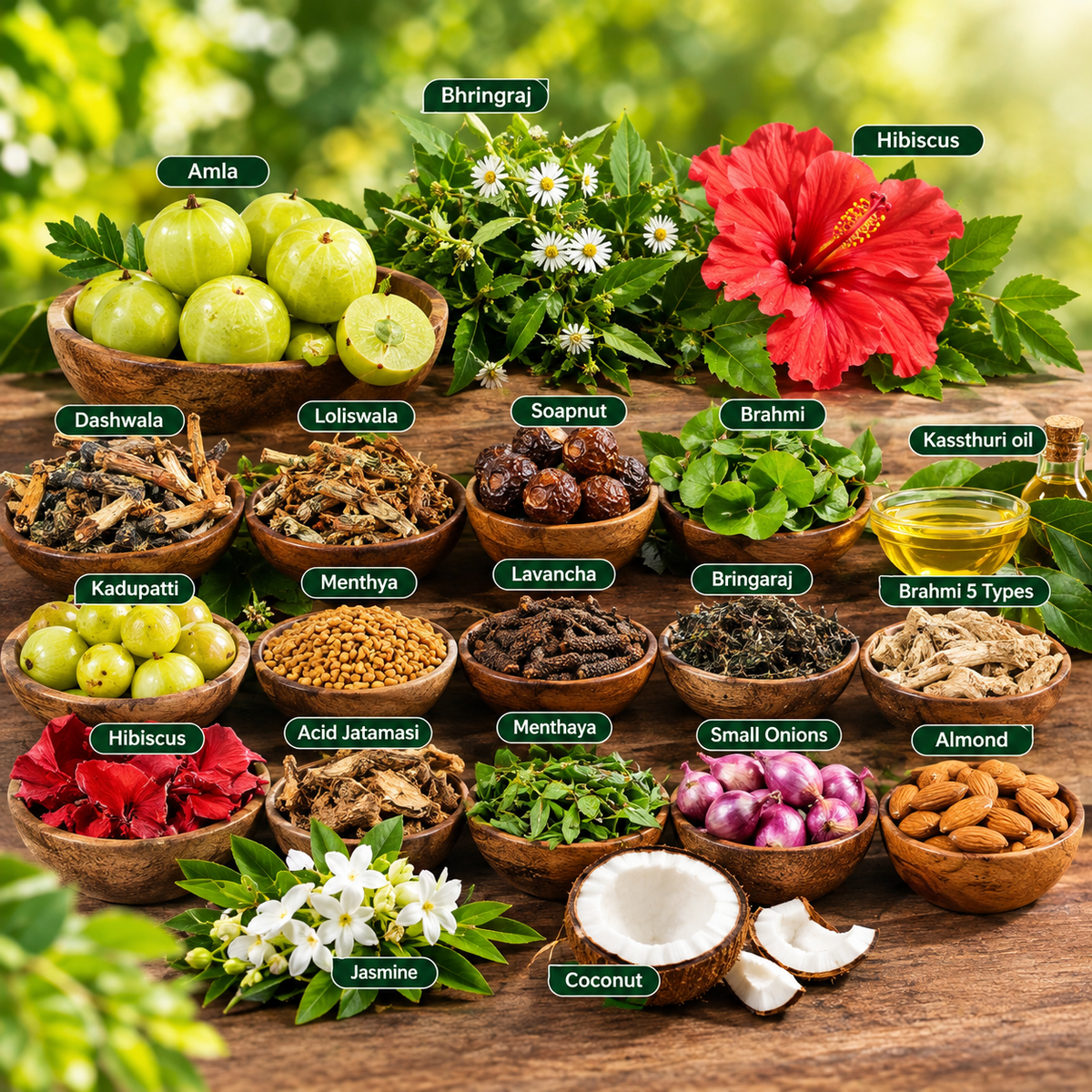 Adivasi Hakki Pikki Herbal Hair Oil