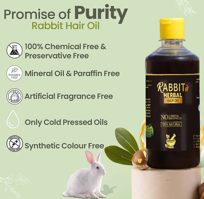 Rabbit Herbal Hair Oil