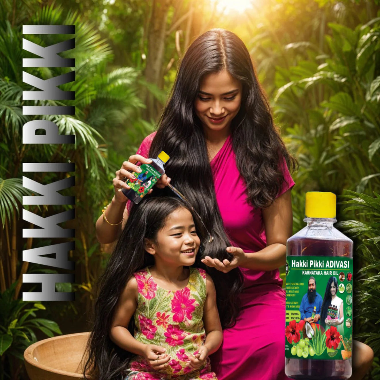 Adivasi Hakki Pikki Herbal Hair Oil
