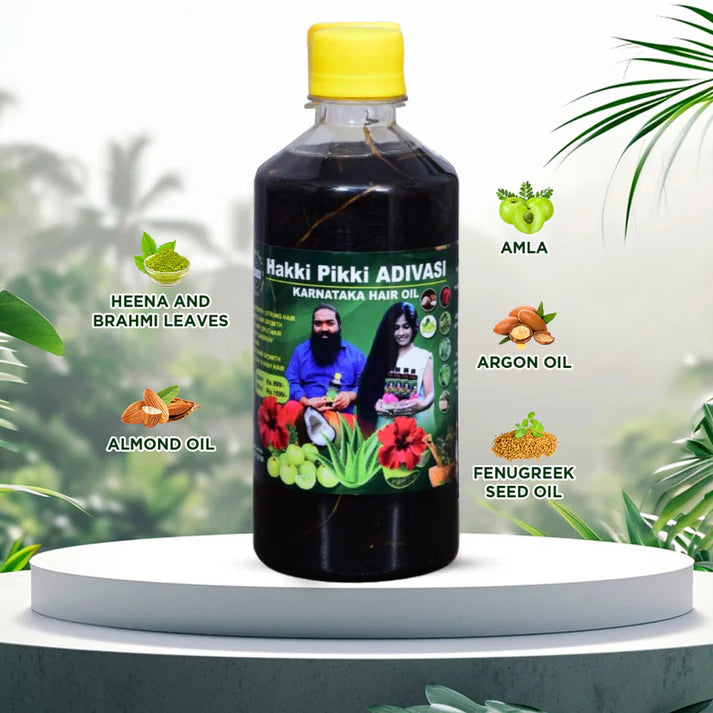 Adivasi Hakki Pikki Herbal Hair Oil