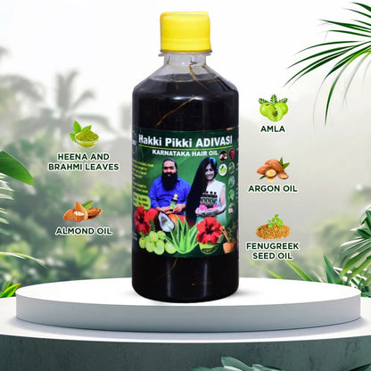 Adivasi Hakki Pikki Herbal Hair Oil