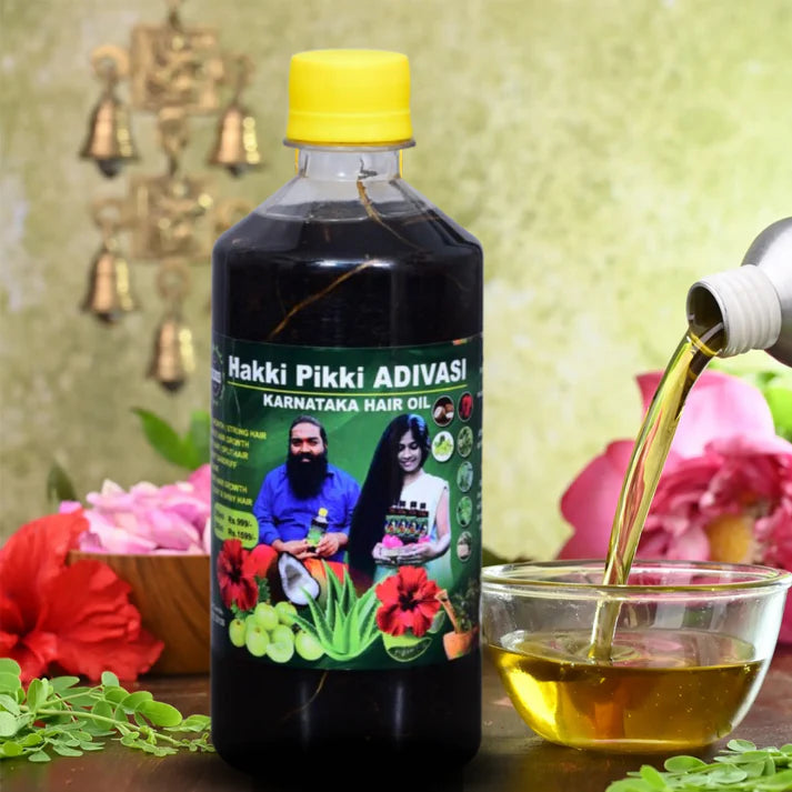 Adivasi Hakki Pikki Herbal Hair Oil